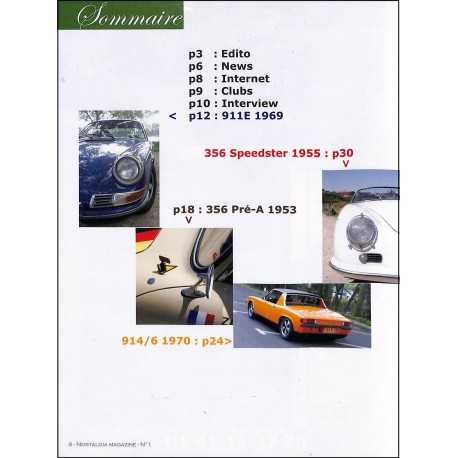 NOSTALGIA MAGAZINE |Premier Numéro