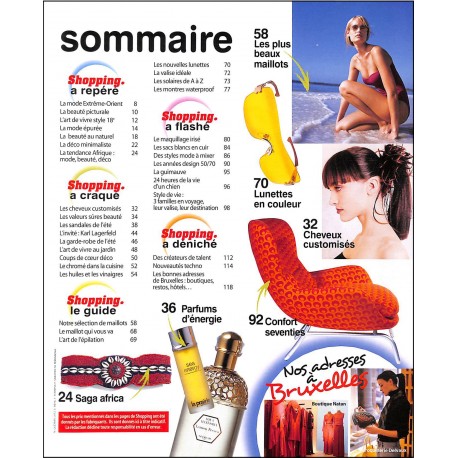 FEMME ACTUELLE SHOPPING. |Premier Numéro