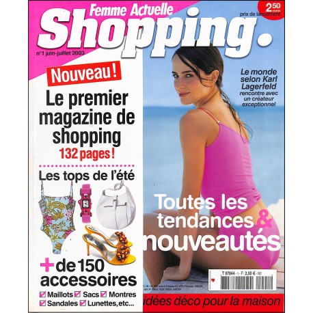 FEMME ACTUELLE SHOPPING. |Premier Numéro