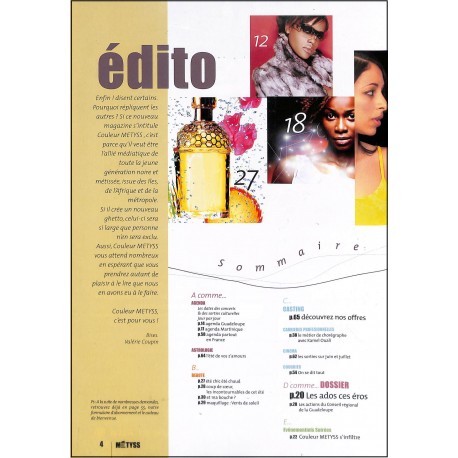 COULEUR MÉTYSS |Premier Numéro