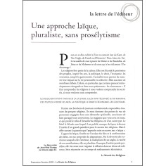 LE MONDE DES RELIGIONS |Premier Numéro 2