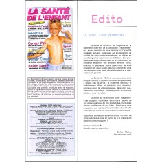 LA SANTÉ DE L'ENFANT |Premier Numéro 2