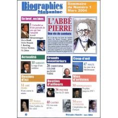 BIOGRAPHIES MAGAZINE |Premier Numéro 2