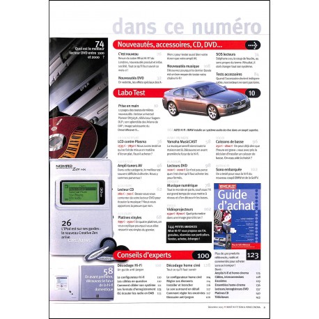 WHAT HI-FI ? SON & HOME CINEMA |Premier Numéro