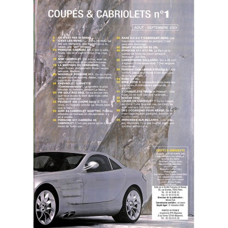 COUPÉS & CABRIOLETS |Premier Numéro