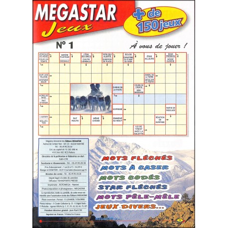 MEGASTAR JEUX |Premier Numéro