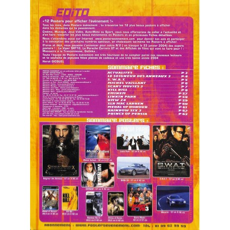 POSTERS EVENEMENT |Premier Numéro