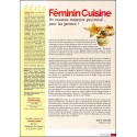 FÉMININ CUISINE |Premier Numéro