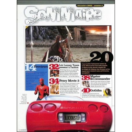 BLOCKBUSTER MAGAZINE |Premier Numéro