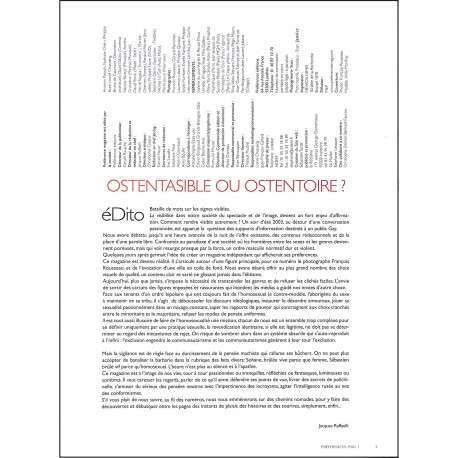 PRÉFÉRENCES MAG |Premier Numéro