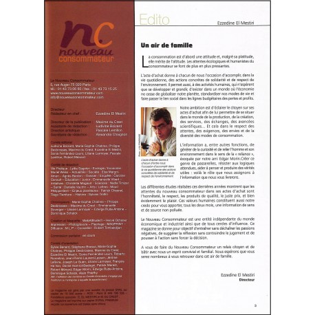 NOUVEAU CONSOMMATEUR |Premier Numéro