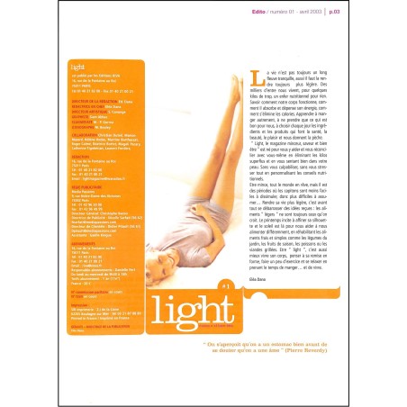 Light |Premier Numéro