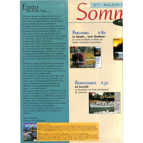 NAVIGATION INTÉRIEURE |Premier Numéro