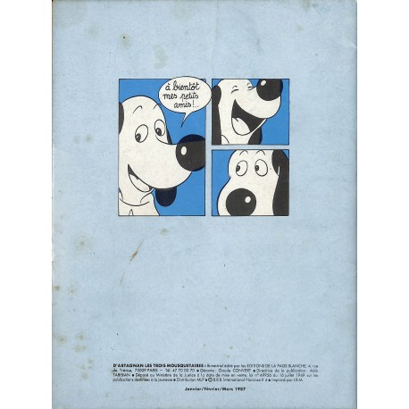 D'ARTAGNAN LES TROIS MOUSQUETAIRES |Premier Numéro