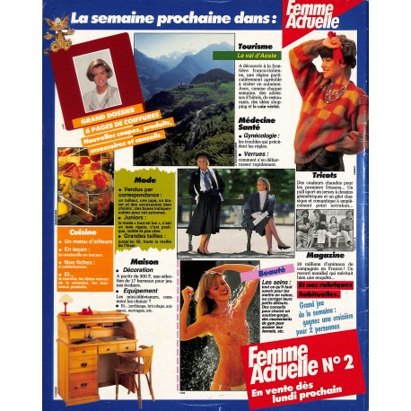 Femme Actuelle |Premier Numéro