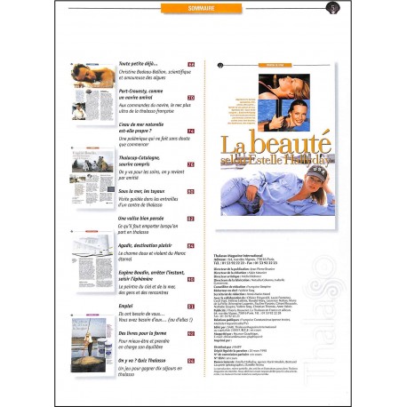 THALASSO MAGAZINE INTERNATIONAL |Premier Numéro