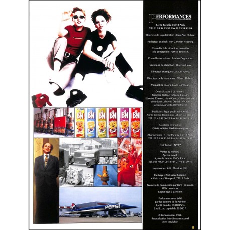 PERFORMANCES |Premier Numéro