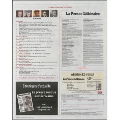 LA PRESSE LITTÉRAIRE |Premier Numéro 2
