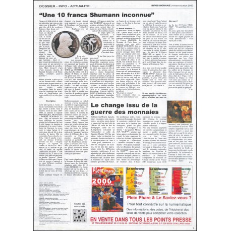 INFOS MONNAIE |Premier Numéro