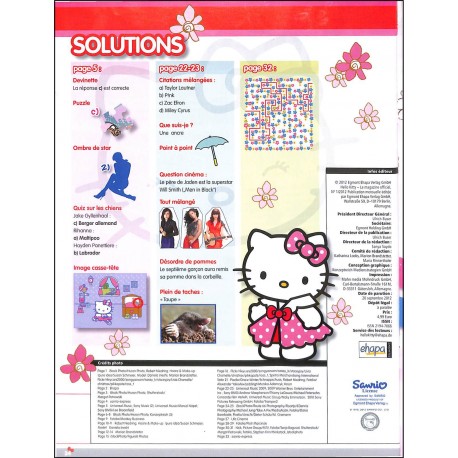 HELLO KITTY MAGAZINE |Premier Numéro