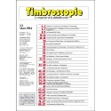Timbroscopie |Premier Numéro
