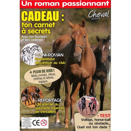 CHEVAL LECTURE |Premier Numéro