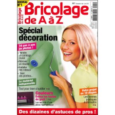 BRICOLAGE DE A À Z |Premier Numéro