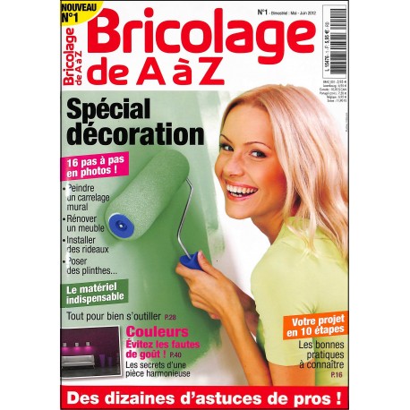 BRICOLAGE DE A À Z |Premier Numéro