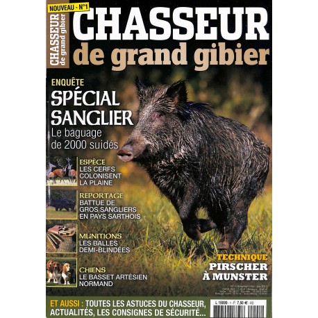 CHASSEUR DE GRAND GIBIER |Premier Numéro