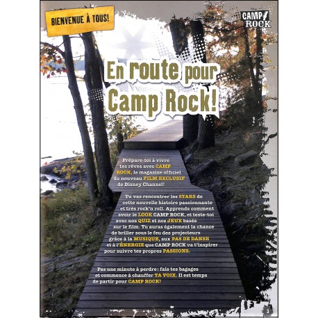 CAMP ROCK |Premier Numéro