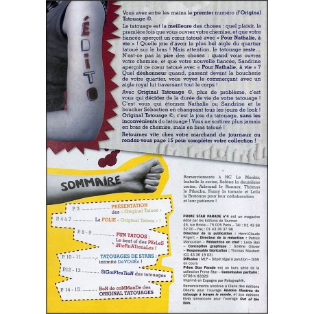 ORIGINAL TATOUAGE |Premier Numéro