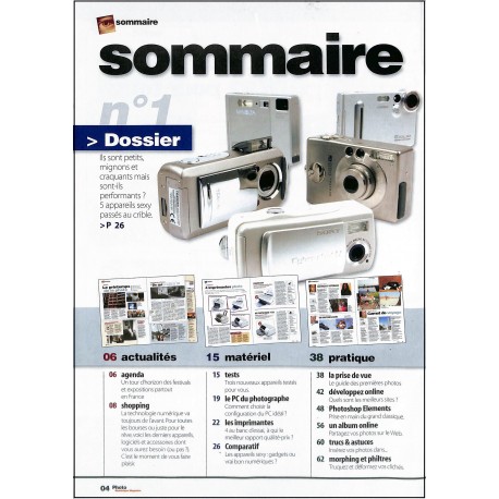 PHOTO NUMÉRIQUE MAGAZINE |Premier Numéro