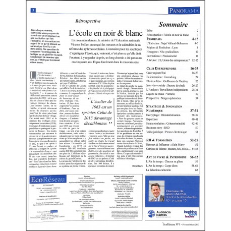 ECO RÉSEAU |Premier Numéro