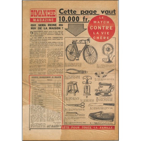 DIMANCHE MAGAZINE |Premier Numéro