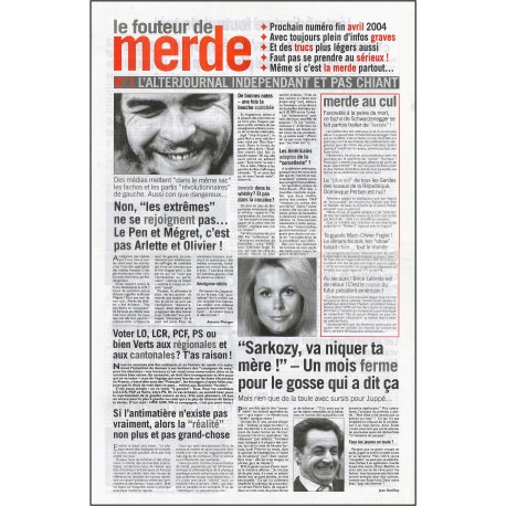 LE FOUTEUR DE MERDE |Premier Numéro