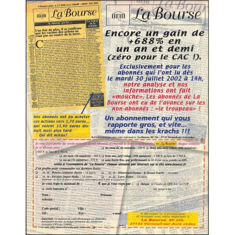 BOURSE PLUS |Premier Numéro