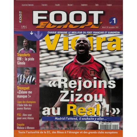 FOOT EUROPE |Premier Numéro