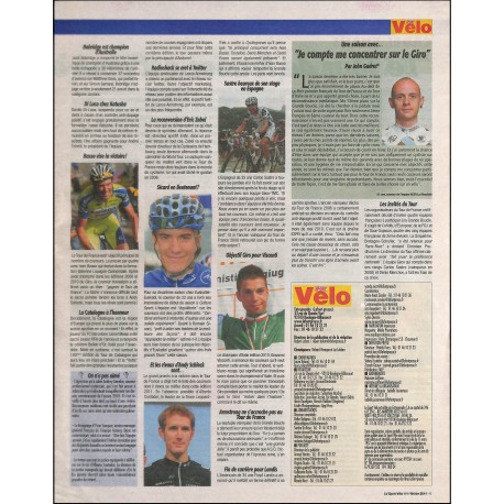 LE SPORT VÉLO |Premier Numéro