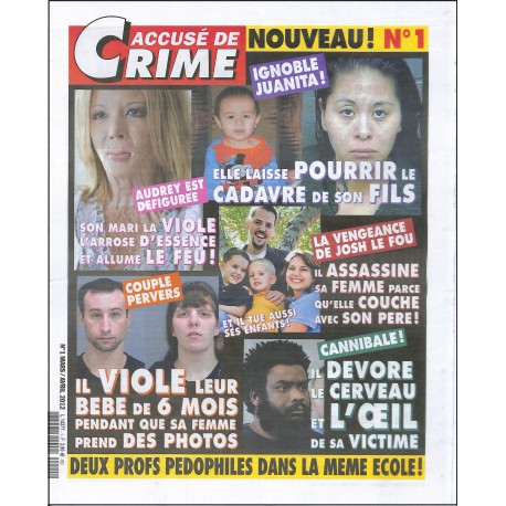 ACCUSÉ DE CRIME |Premier Numéro