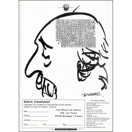 UNE MINUTE DE SILENCE |Premier Numéro