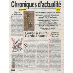 CHRONIQUES D'ACTUALITÉ |Premier Numéro
