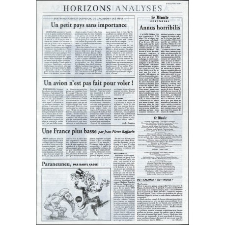 LE MOULE |Premier Numéro