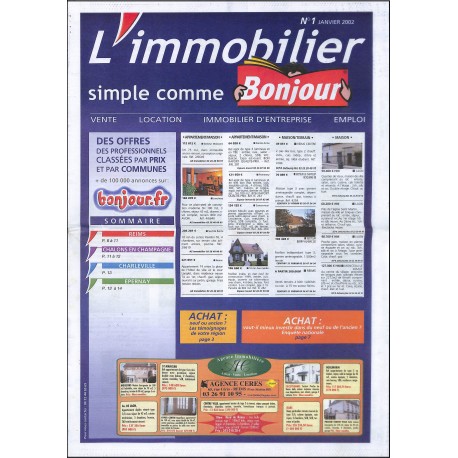 L'IMMOBILIER SIMPLE COMME BONJOUR |Premier Numéro