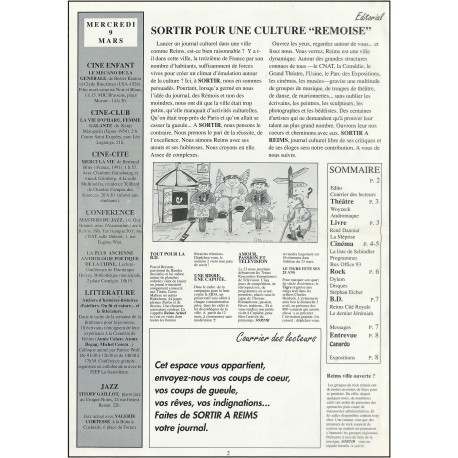 SORTIR A REIMS |Premier Numéro