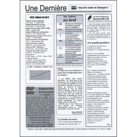 BNC |Premier Numéro