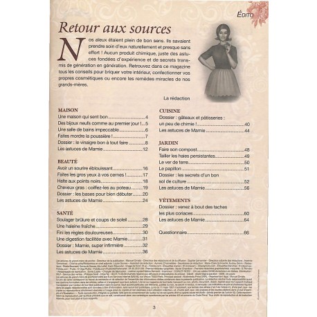 LES ASTUCES DE GRAND-MÈRE |Premier Numéro