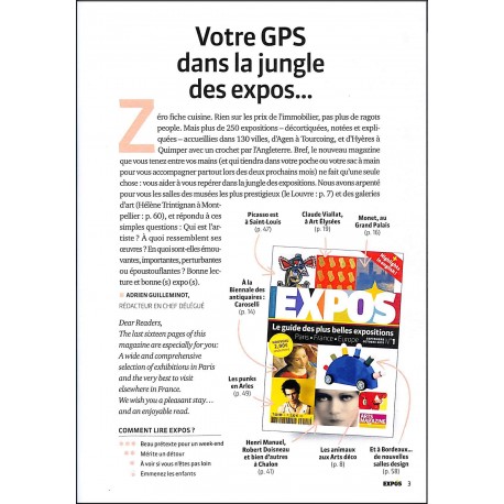 EXPOS |Premier Numéro