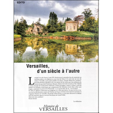 HISTOIRE DE VERSAILLES |Premier Numéro