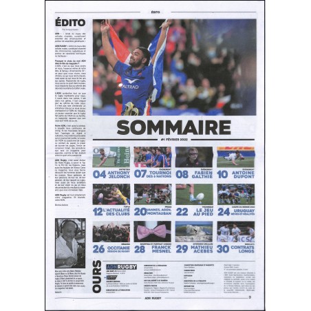 ADN RUGBY |Premier Numéro