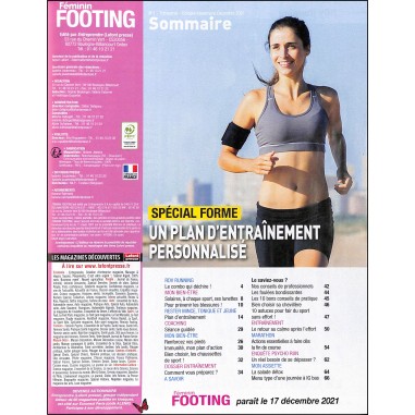 FÉMININ FOOTING |Premier Numéro